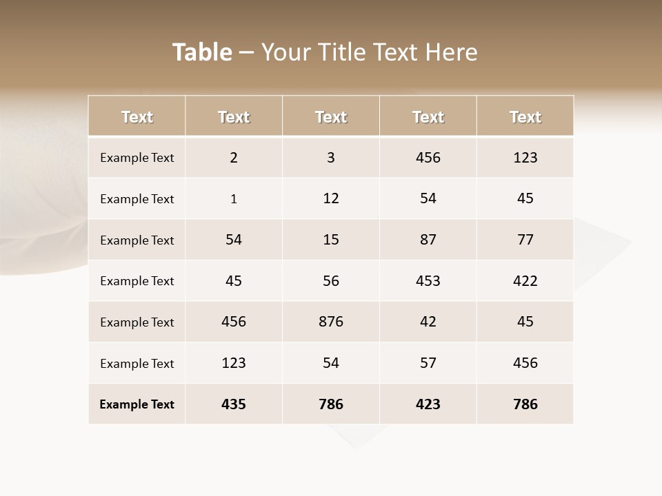 Doctor Hands With Ovary Sonogram PowerPoint Template