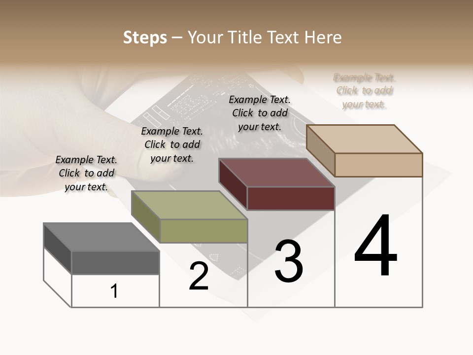 Doctor Hands With Ovary Sonogram PowerPoint Template