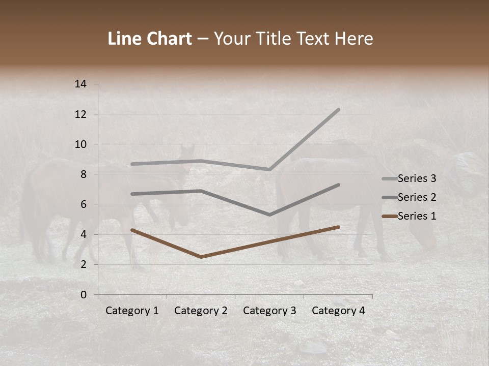 Horses In Hail PowerPoint Template