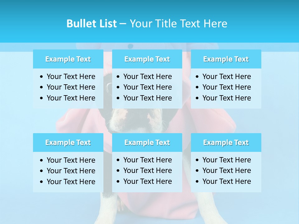 A Boston Terrier In A Pig Costume PowerPoint Template