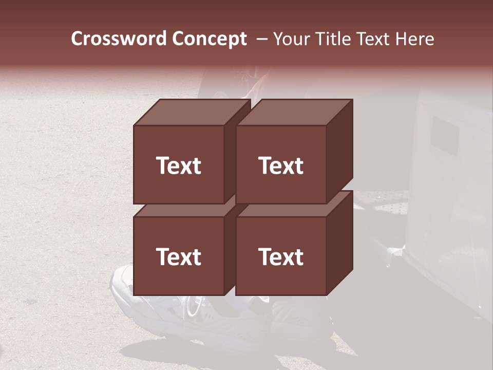 Mechanical Leg PowerPoint Template