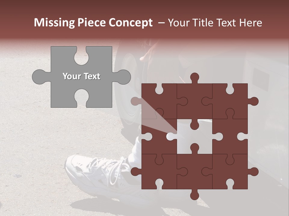 Mechanical Leg PowerPoint Template