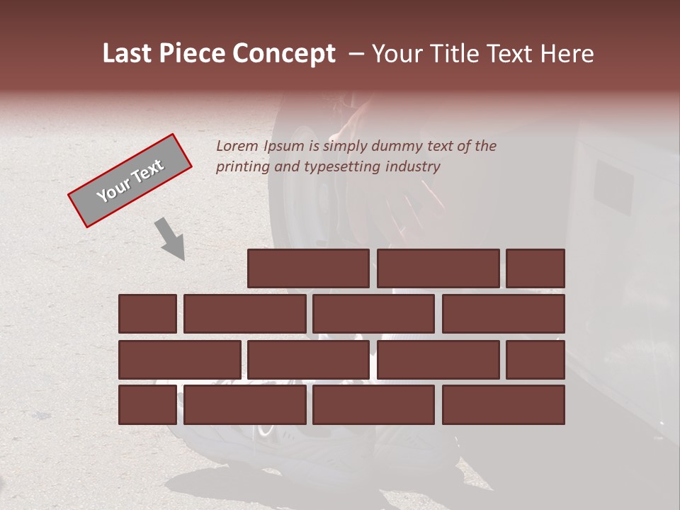 Mechanical Leg PowerPoint Template