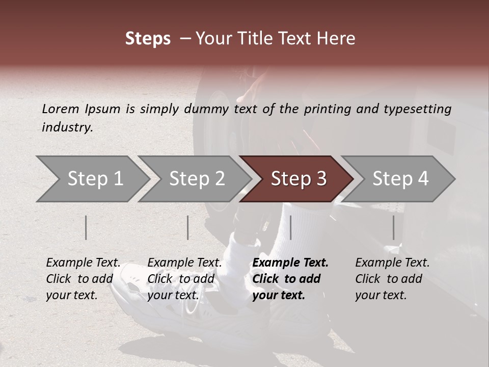Mechanical Leg PowerPoint Template