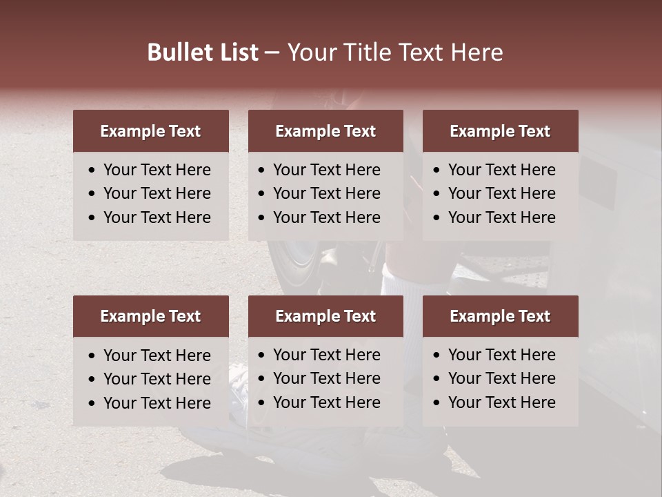 Mechanical Leg PowerPoint Template