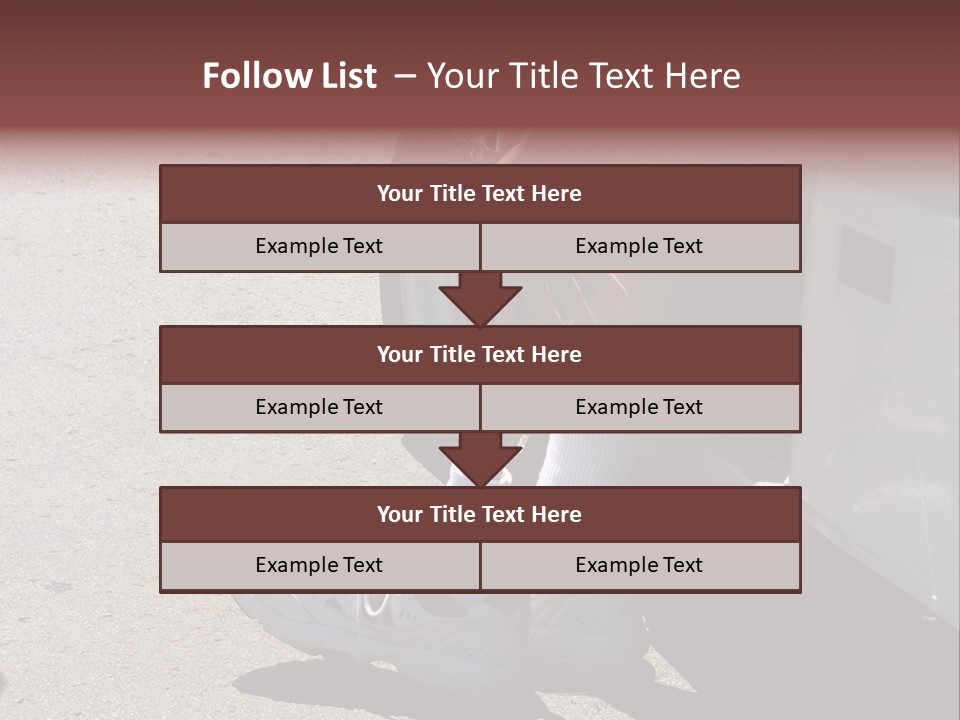Mechanical Leg PowerPoint Template
