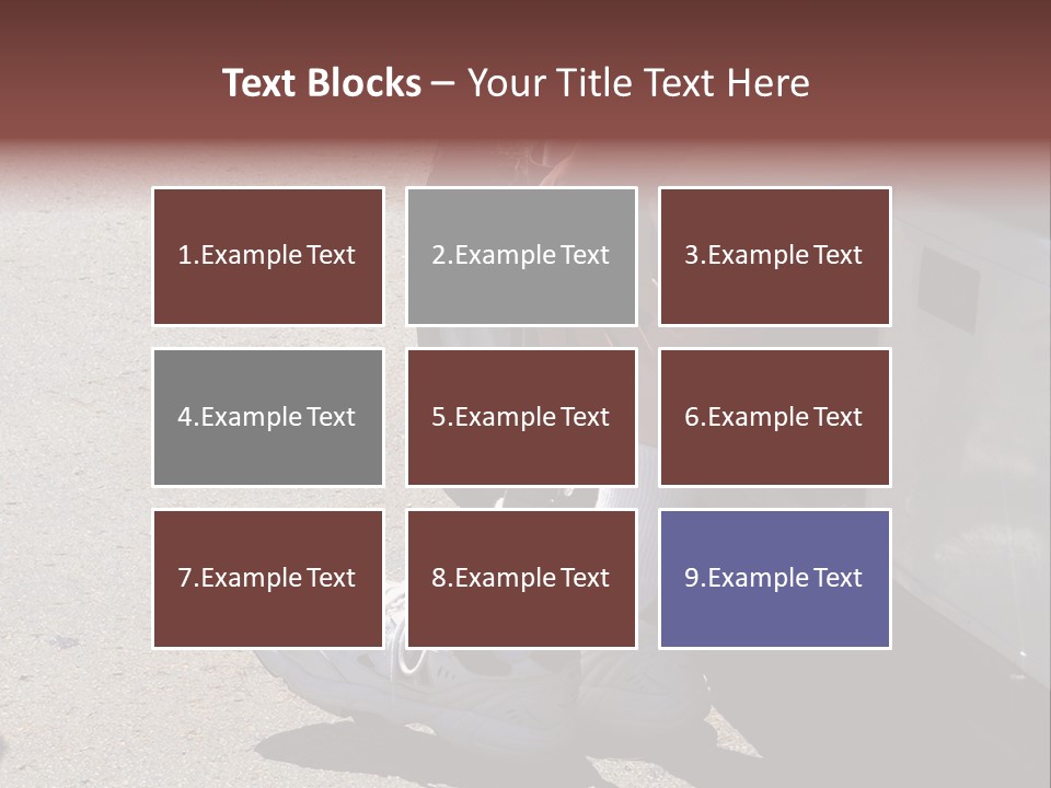 Mechanical Leg PowerPoint Template