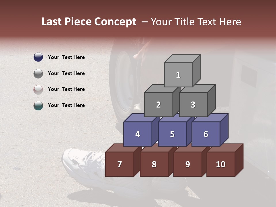 Mechanical Leg PowerPoint Template