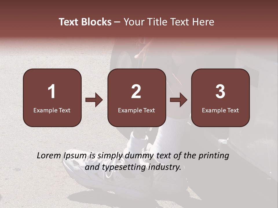 Mechanical Leg PowerPoint Template