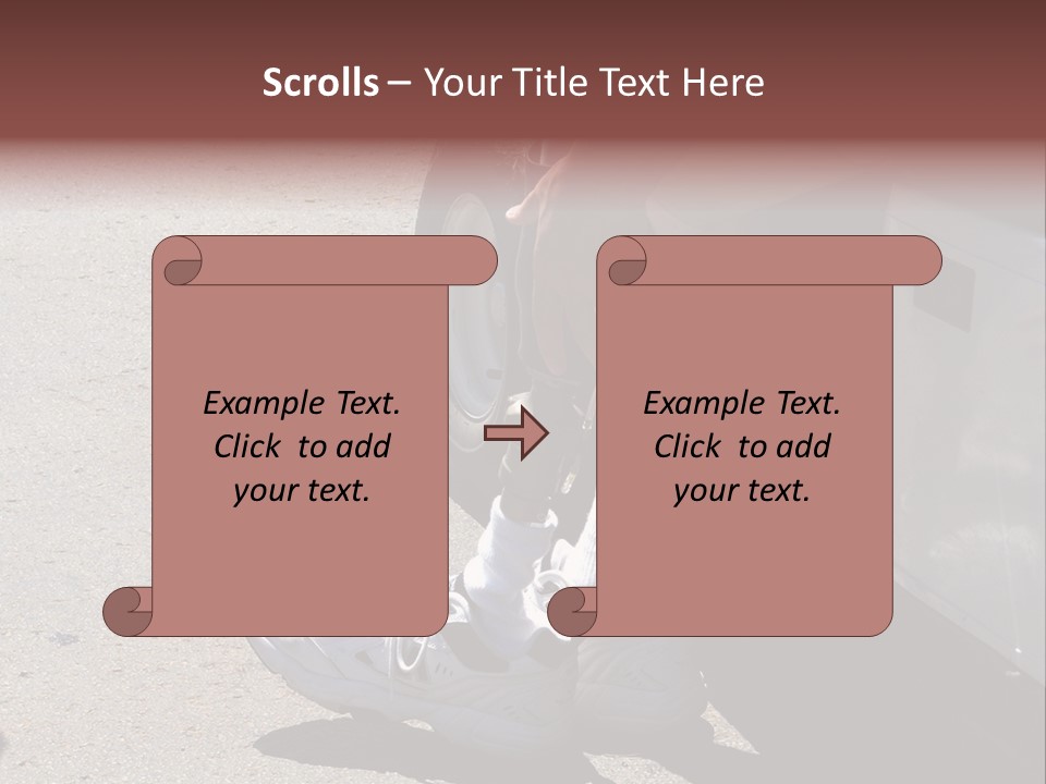 Mechanical Leg PowerPoint Template