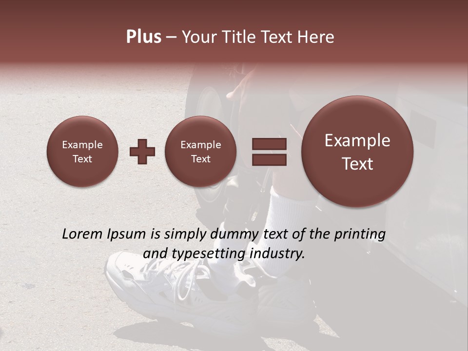 Mechanical Leg PowerPoint Template