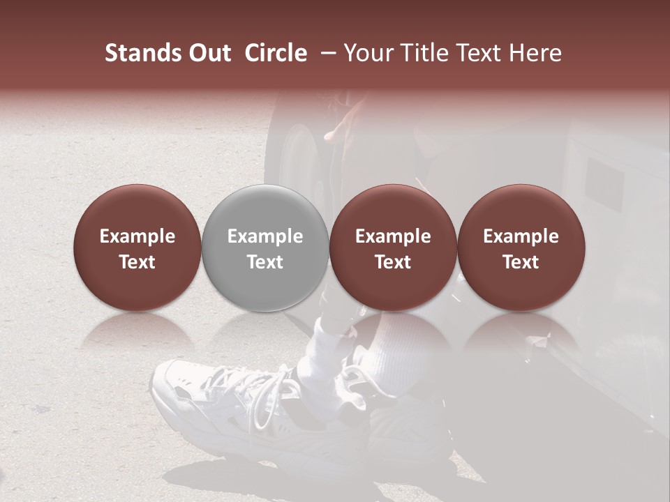 Mechanical Leg PowerPoint Template