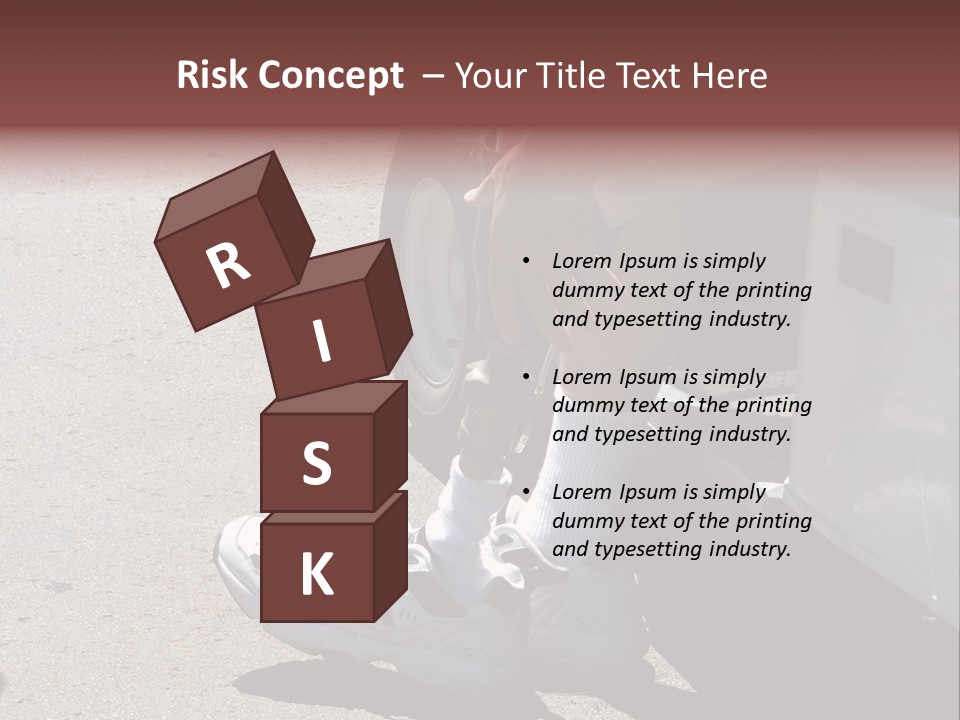 Mechanical Leg PowerPoint Template