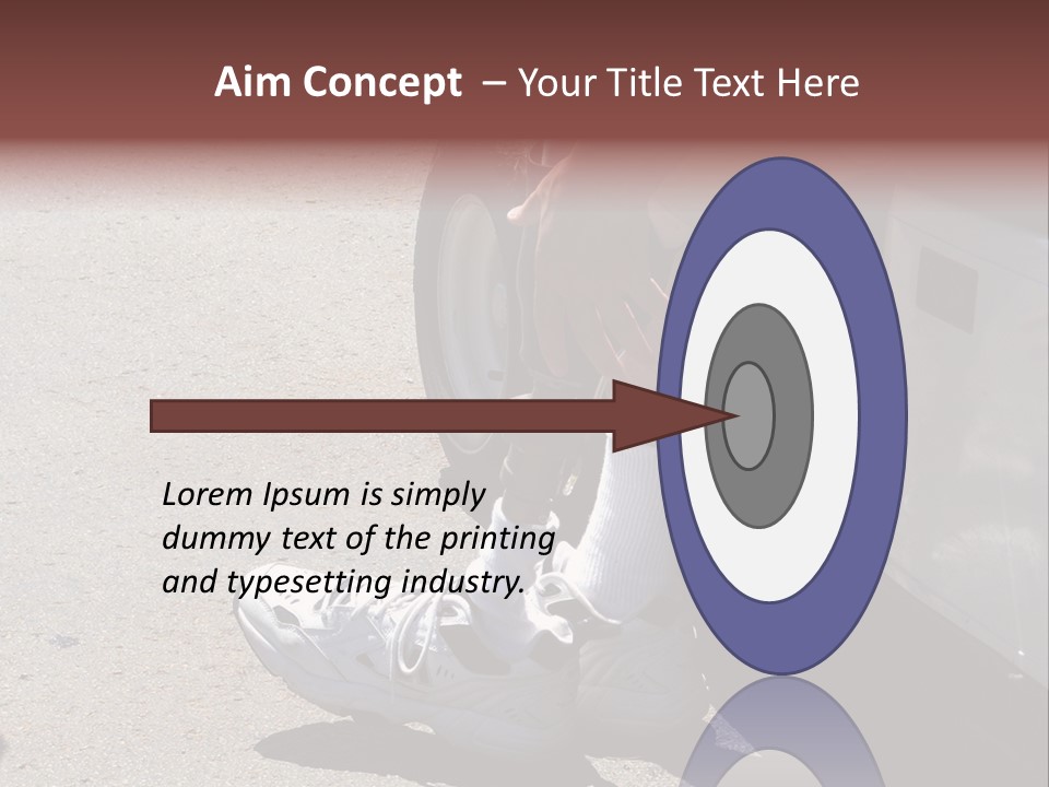 Mechanical Leg PowerPoint Template