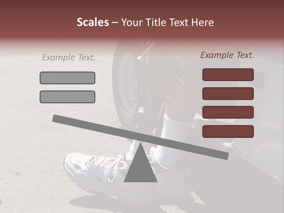Mechanical Leg PowerPoint Template