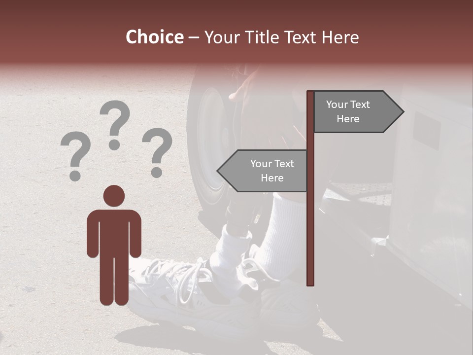 Mechanical Leg PowerPoint Template