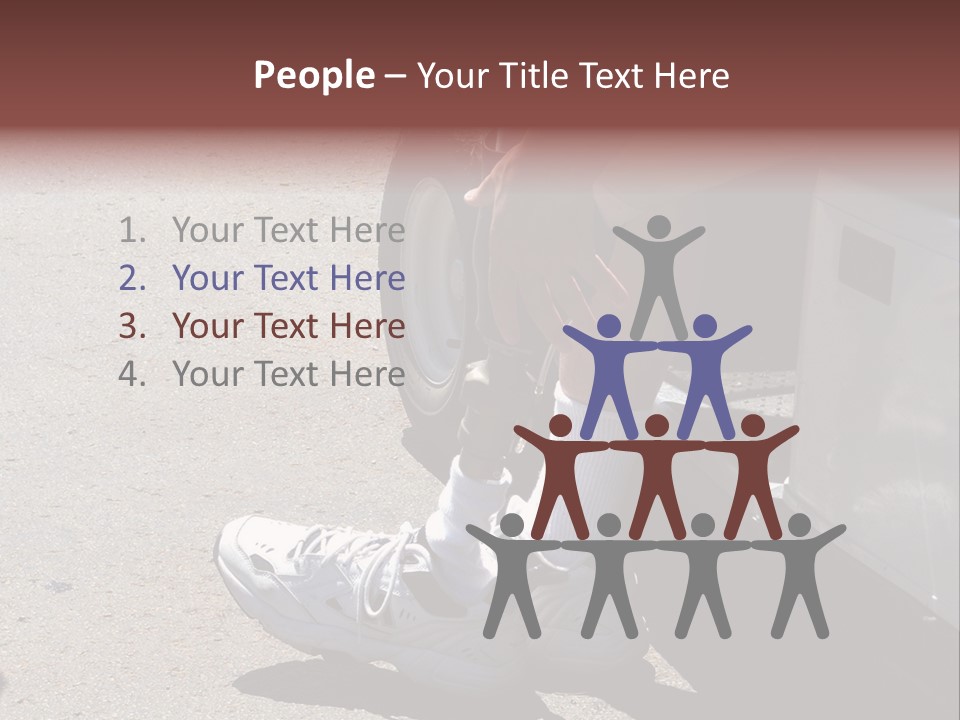 Mechanical Leg PowerPoint Template