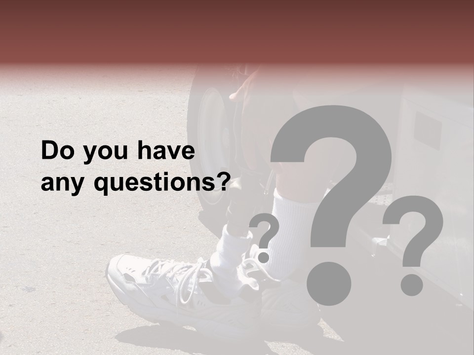 Mechanical Leg PowerPoint Template