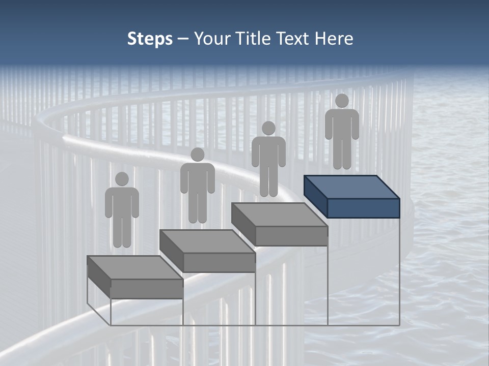 Railing Over The Water PowerPoint Template