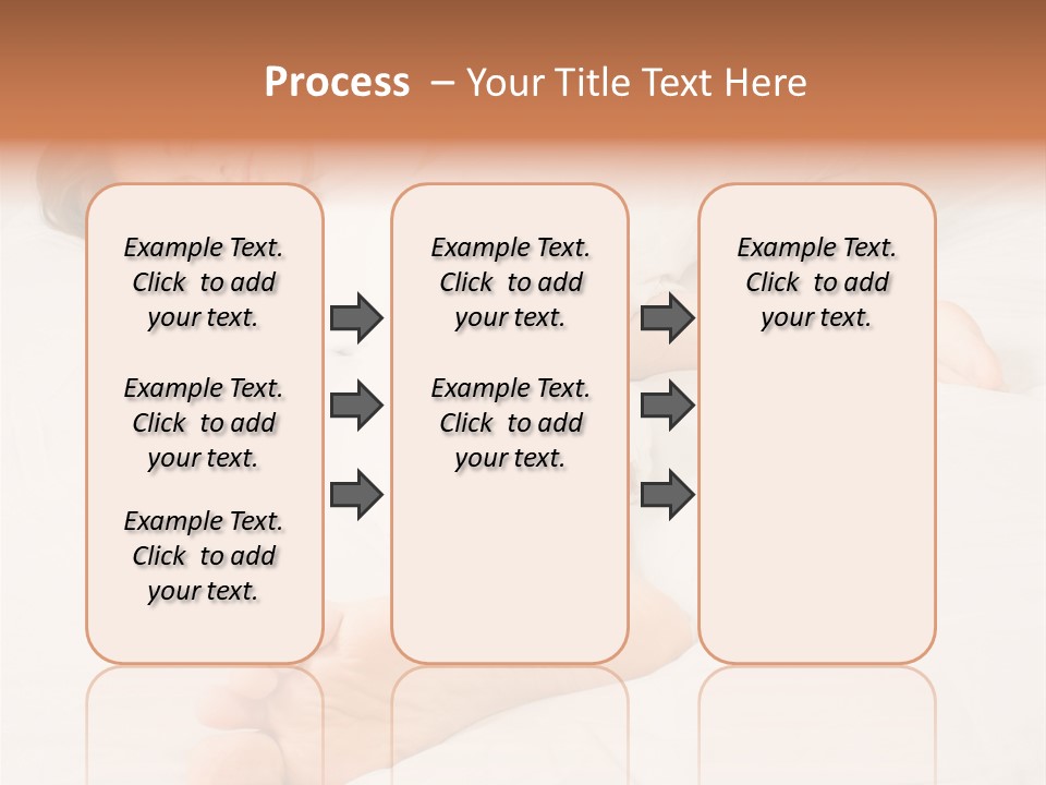 Beautiful Girl Sleeping On A White Bed PowerPoint Template