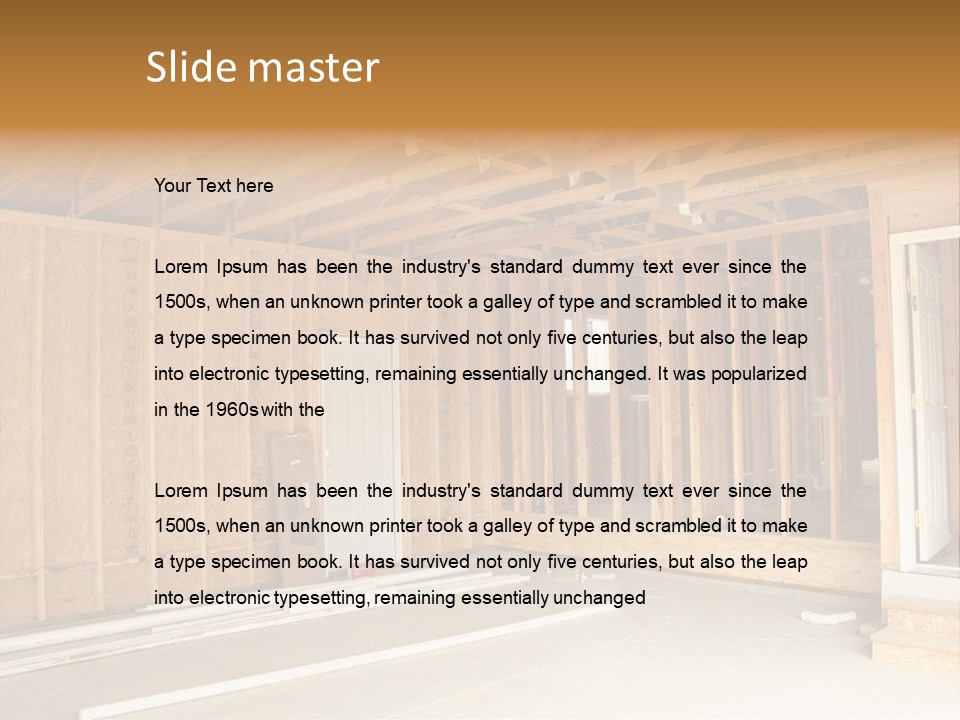 New Construction PowerPoint Template