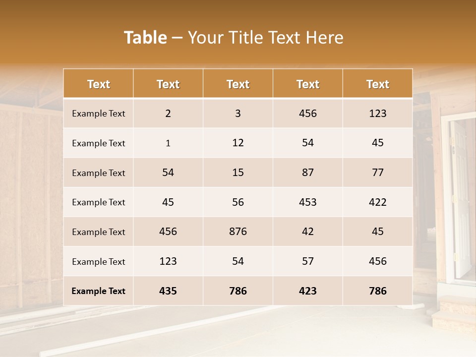 New Construction PowerPoint Template