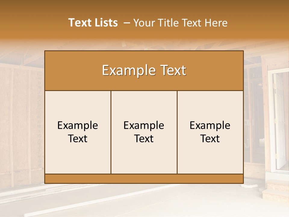 New Construction PowerPoint Template