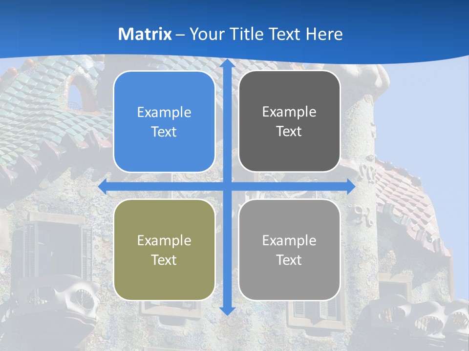 Heavy Duty Pickup Truck And Trailer PowerPoint Template