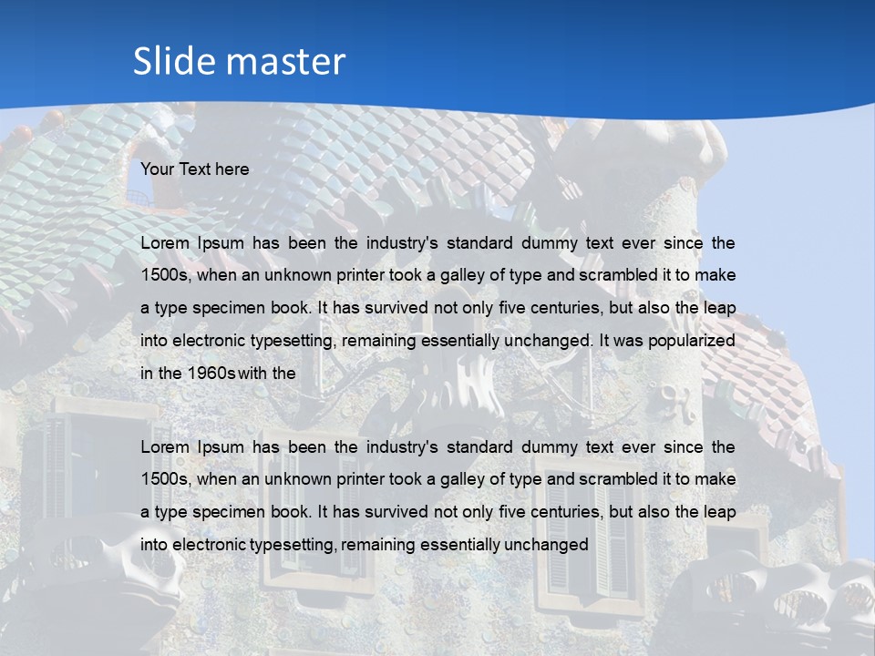 Heavy Duty Pickup Truck And Trailer PowerPoint Template