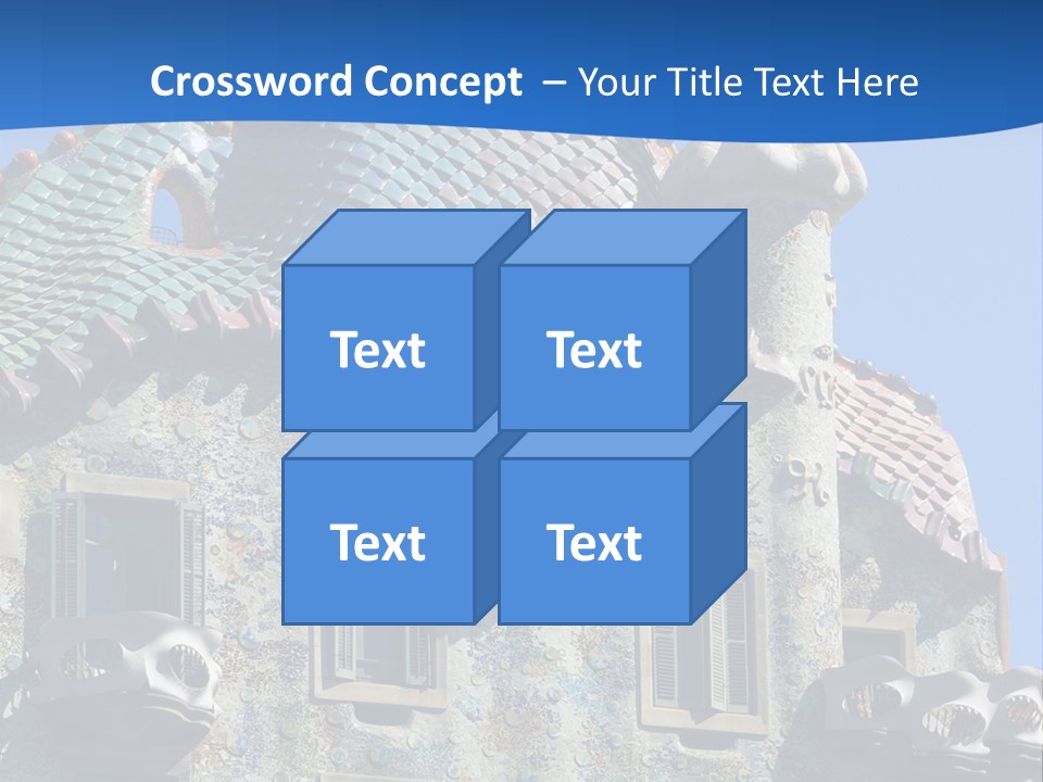 Heavy Duty Pickup Truck And Trailer PowerPoint Template