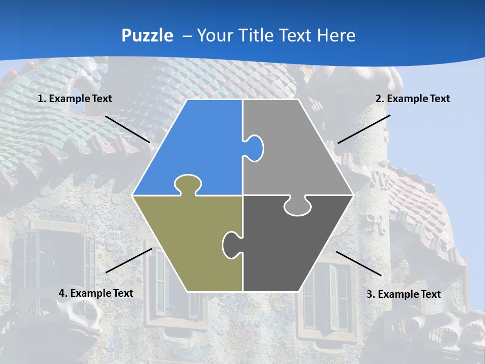 Heavy Duty Pickup Truck And Trailer PowerPoint Template