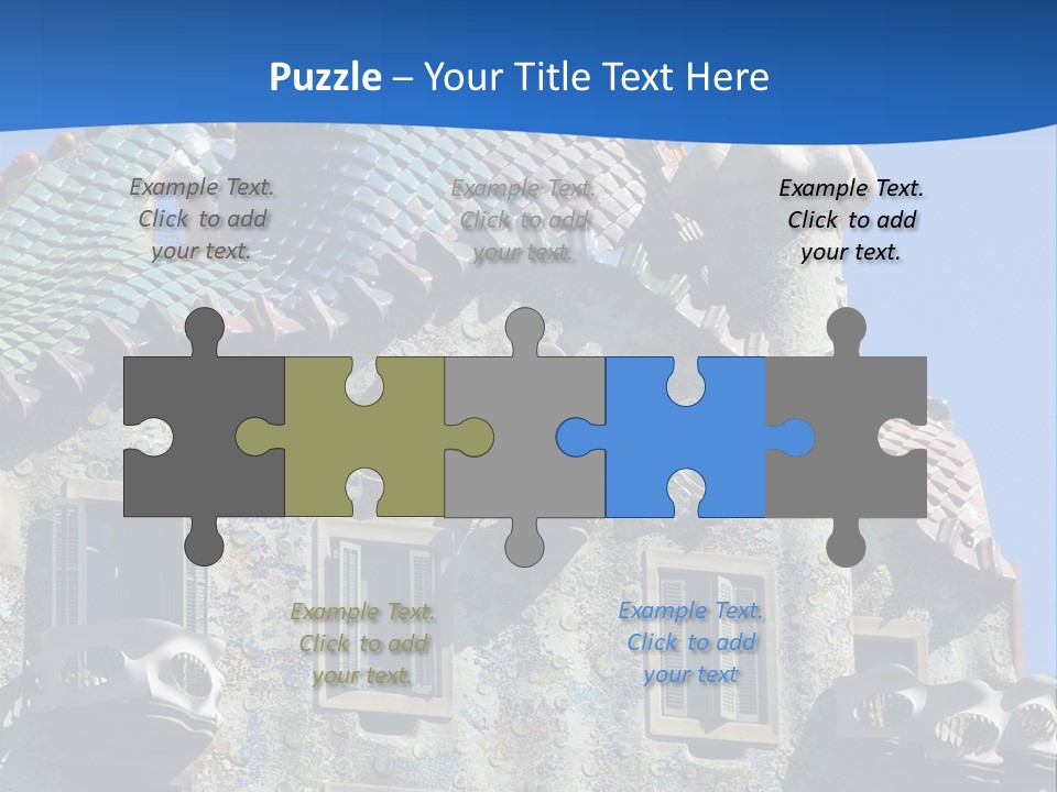 Heavy Duty Pickup Truck And Trailer PowerPoint Template