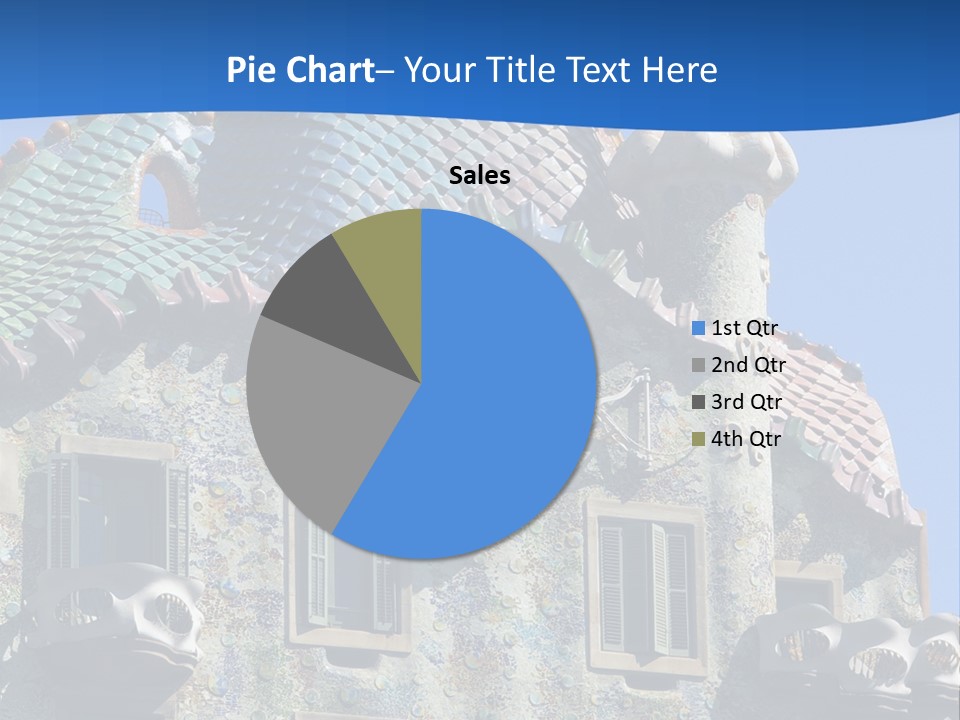 Heavy Duty Pickup Truck And Trailer PowerPoint Template