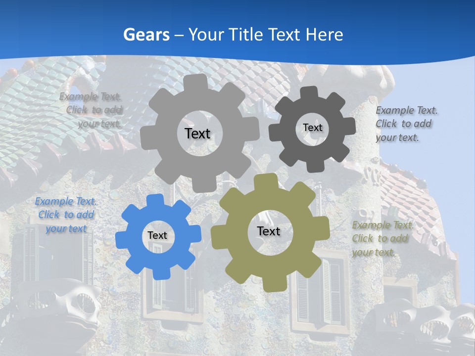 Heavy Duty Pickup Truck And Trailer PowerPoint Template