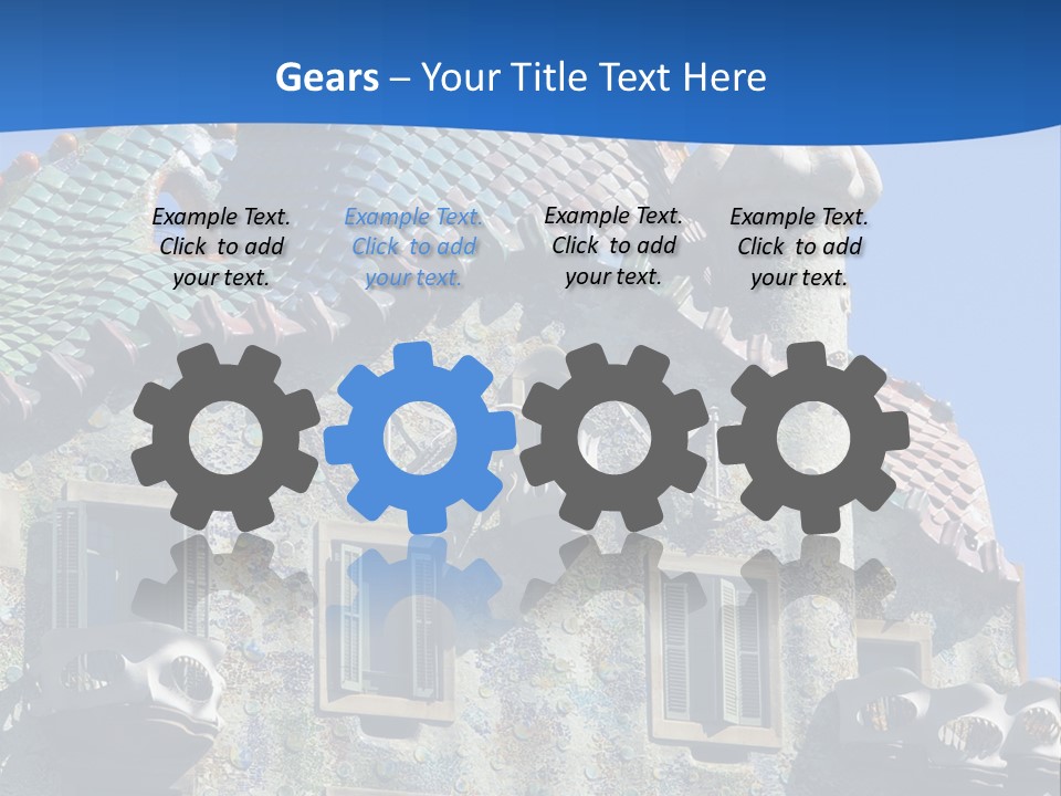 Heavy Duty Pickup Truck And Trailer PowerPoint Template