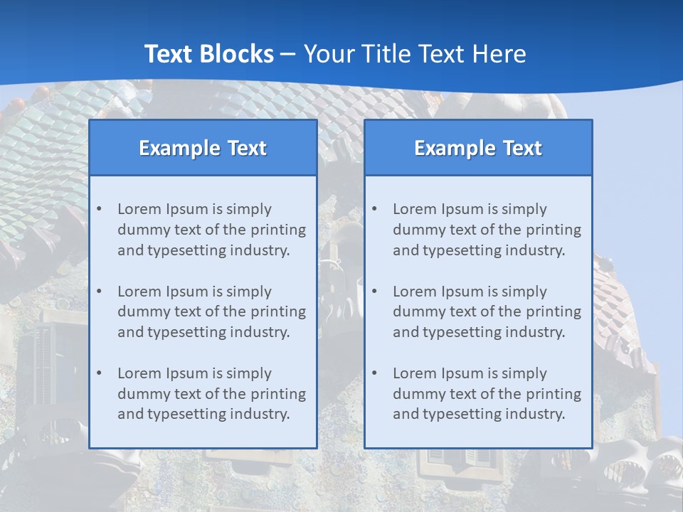 Heavy Duty Pickup Truck And Trailer PowerPoint Template