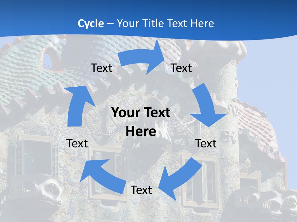 Heavy Duty Pickup Truck And Trailer PowerPoint Template