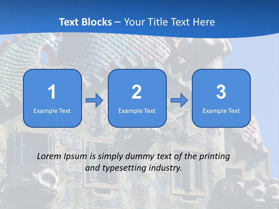 Heavy Duty Pickup Truck And Trailer PowerPoint Template