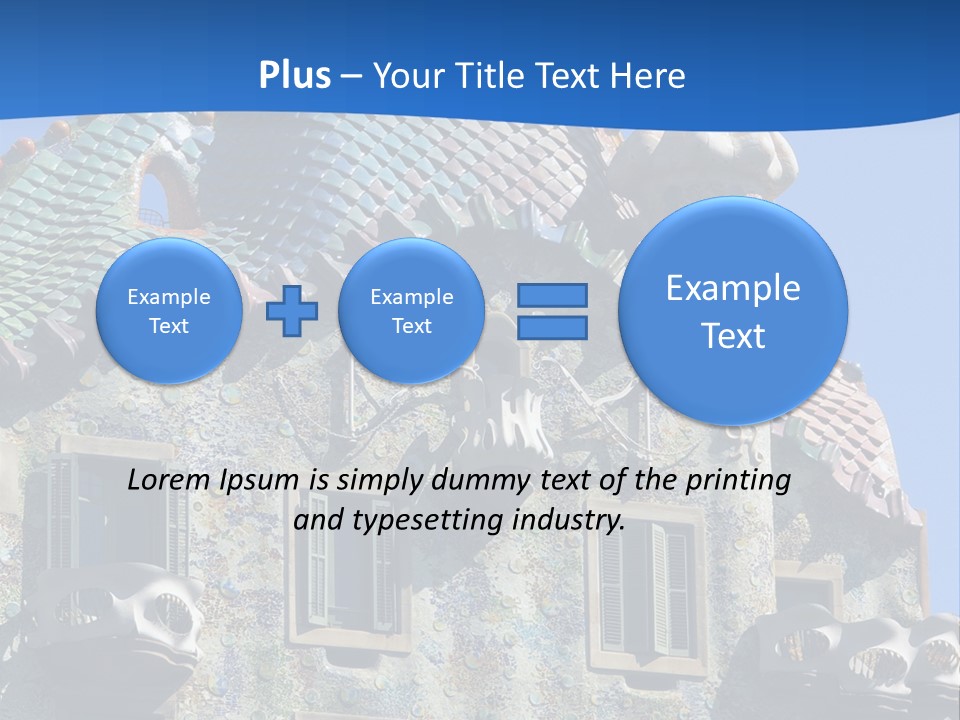 Heavy Duty Pickup Truck And Trailer PowerPoint Template