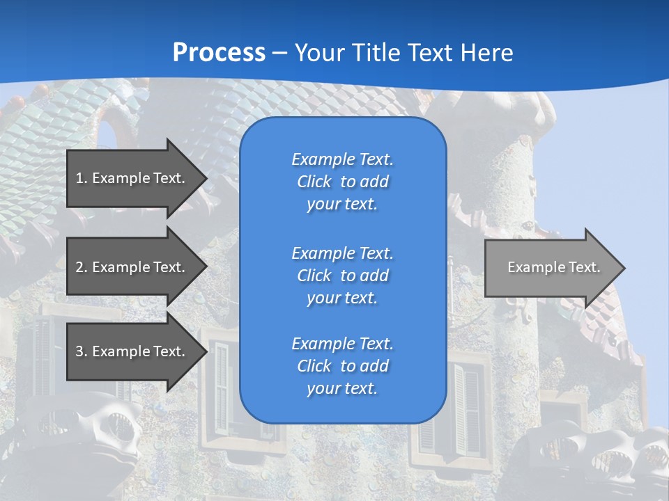 Heavy Duty Pickup Truck And Trailer PowerPoint Template