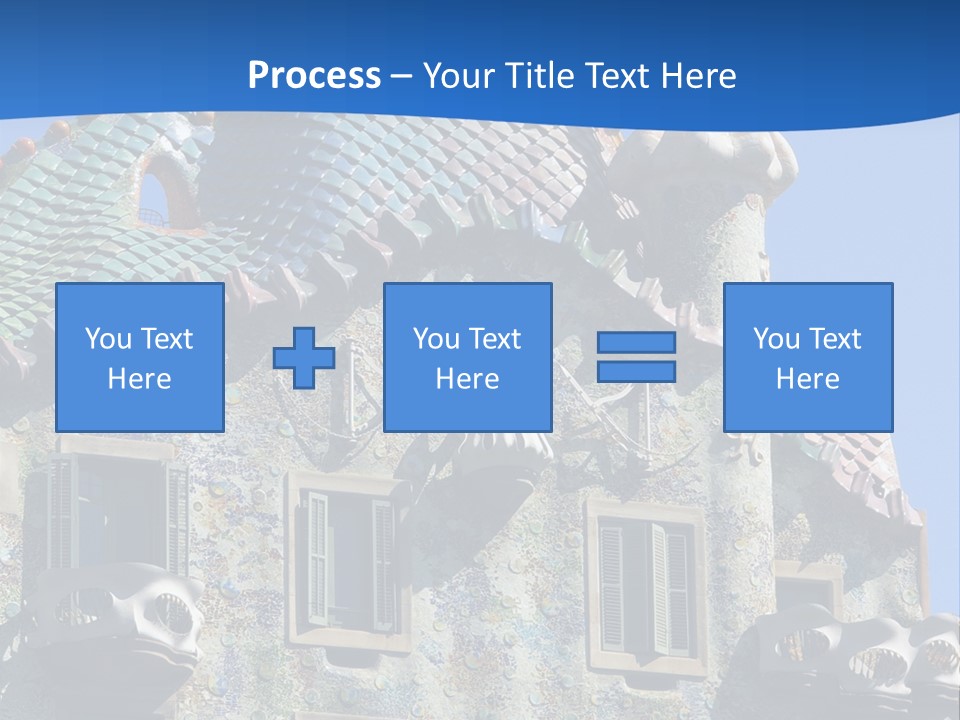 Heavy Duty Pickup Truck And Trailer PowerPoint Template