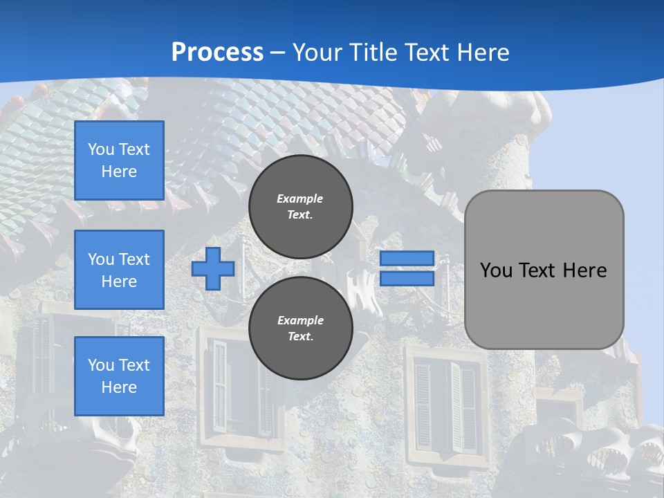 Heavy Duty Pickup Truck And Trailer PowerPoint Template