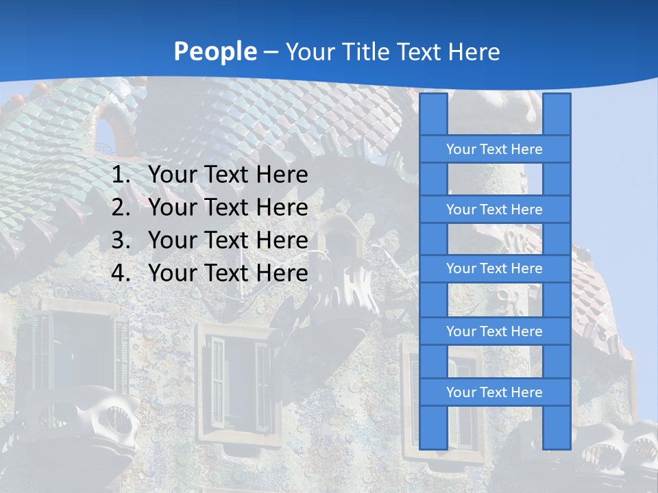Heavy Duty Pickup Truck And Trailer PowerPoint Template