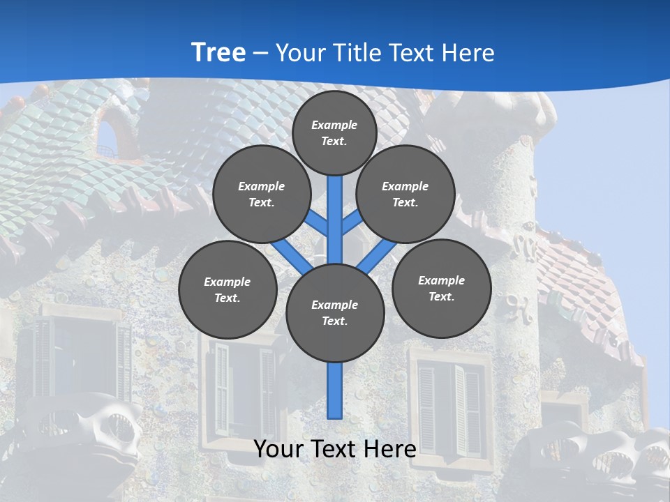 Heavy Duty Pickup Truck And Trailer PowerPoint Template