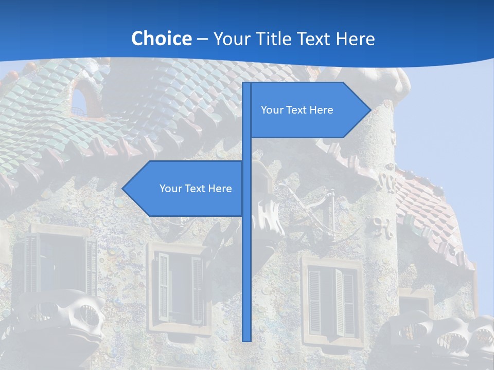Heavy Duty Pickup Truck And Trailer PowerPoint Template