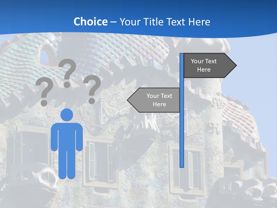 Heavy Duty Pickup Truck And Trailer PowerPoint Template