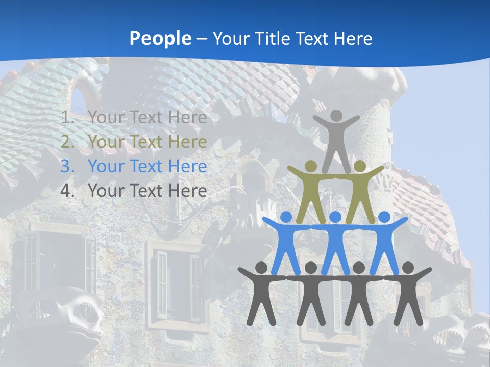 Heavy Duty Pickup Truck And Trailer PowerPoint Template