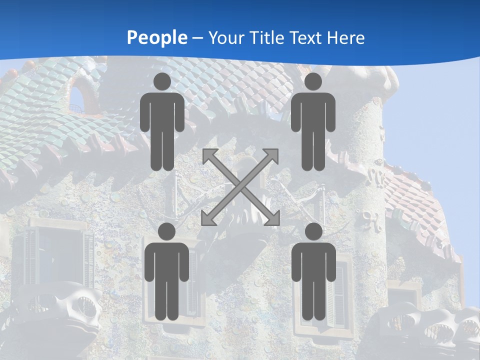 Heavy Duty Pickup Truck And Trailer PowerPoint Template