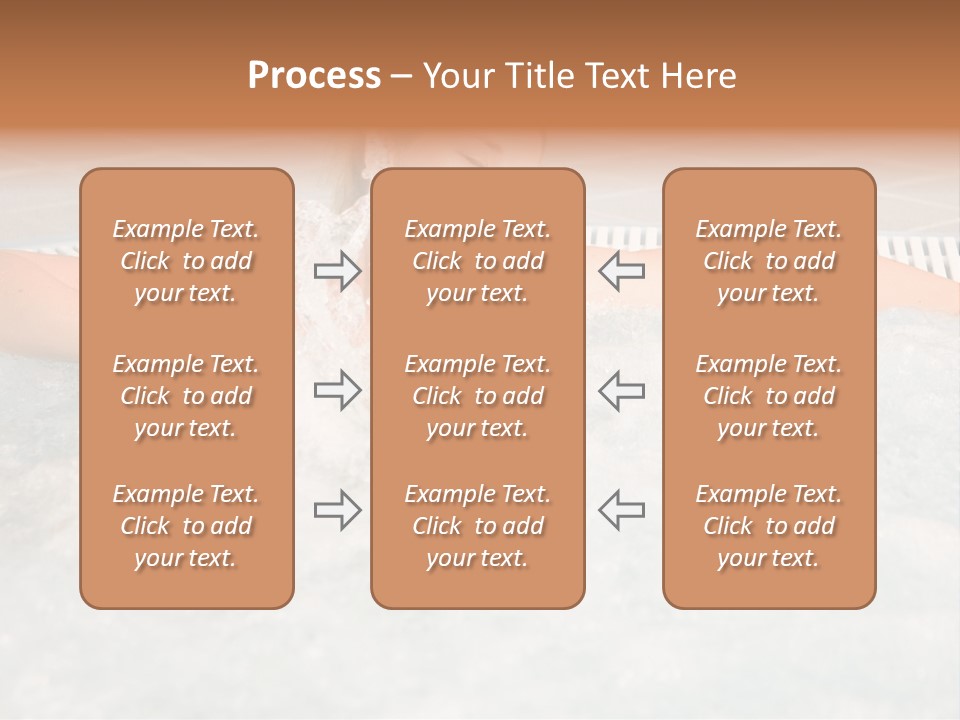 Beautiful Woman Relaxing In A Bubble Bath PowerPoint Template