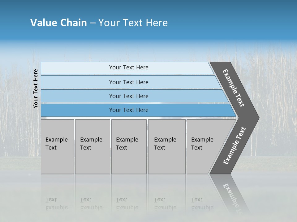 Heavy Duty Pickup Truck And Trailer PowerPoint Template